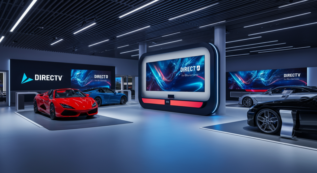 Revving Up Sales: Innovative DIRECTV FOR BUSINESS Marketing for Auto Dealerships